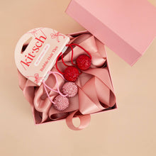 Load image into Gallery viewer, Holiday Bubble Hair Ties 2pc Set