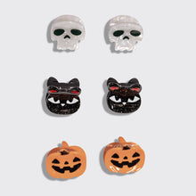 Load image into Gallery viewer, Mini Claw Clips 6pc Set - Halloween Squad
